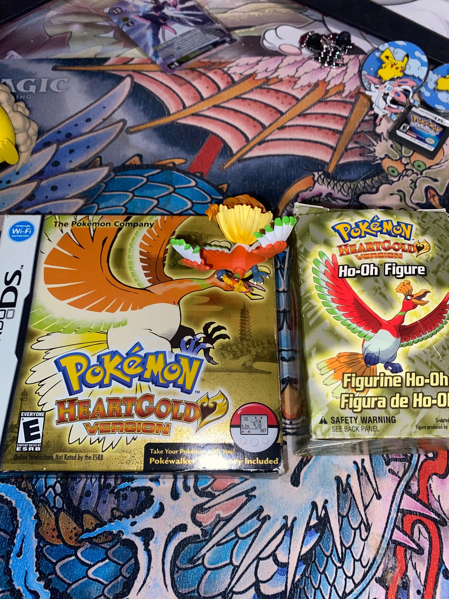 Pokemon HeartGold DS game Complete Figure Collection